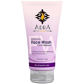 ژل شستشوی صورت برای پوست های خشک و حساس آدرا