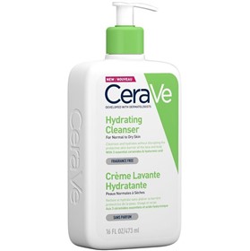 کرم شوینده پوست نرمال و خشک سراوی CeraVe Hydrating Cleanser حجم 473 میلی لیتر