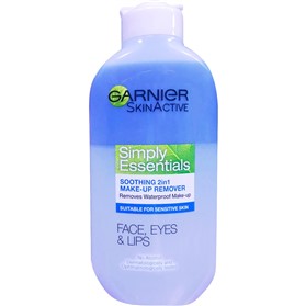 پاک کننده آرایش صورت و چشم دو فاز گارنیه Garnier Simply Essentials حجم 200 میلی لیتر