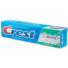 خمیردندان سفیدکننده کرست Crest 3D White Fresh Extreme Mint حجم 100 میلی لیتر