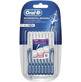 مسواک بین دندانی اورال بی Oral B Interdental 0-1 بسته 10 عددی