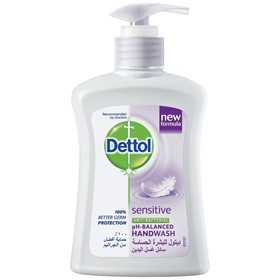 مایع دستشویی آنتی باکتریال دتول سنسیتیو Dettol Sensitive حجم 200 میلی لیتر