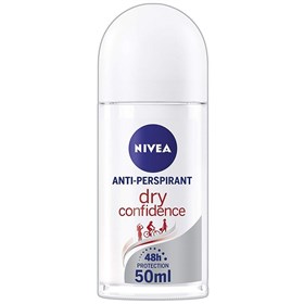 رول ضد تعریق نیوا مدل Nivea Dry Confidence حجم 50 میلی لیتر