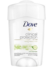 استیک ضدتعریق داو کلینیکال پروتکشن کول Dove Clinical Cool Essentials وزن 48 گرم