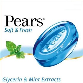 صابون گلیسیرینه شفاف پیرز رایحه نعناع Pears Mint وزن 125 گرم
