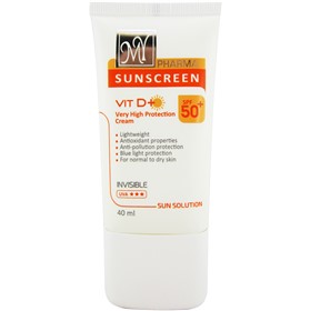 کرم ضد آفتاب بی رنگ مناسب انواع پوست مای SPF50 حجم 40 میلی لیتر