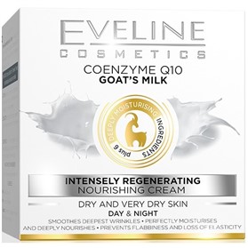کرم بازسازی کننده و مغذی شیر بز اولاین Eveline Goats Milk حجم 50 میلی لیتر