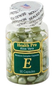 کپسول مرطوب کننده ویتامین E هلث پرو Health Pro Aloe Vera Vitamin E تعداد 90 عدد
