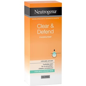 کرم آبرسان و ضدجوش نوتروژنا Neutrogena Clear Defend حجم 50 میلی لیتر