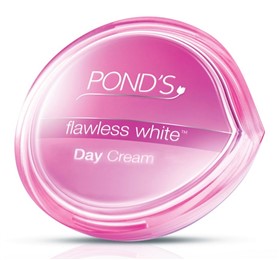 کرم روشن کننده روز پوندز فلولس وایت Ponds Flawless White وزن 50 گرم