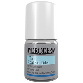 محلول خشک کننده سریع لاک ناخن هیدرودرم Hydroderm Top Coat Fast Drier