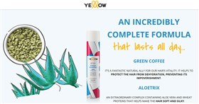 اسپری حالت دهنده قوی مو یلو مدل Yellow Strong Hairspray حجم 500 میلی لیتر