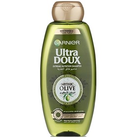 شامپو مغذی و ترمیم کننده زیتون گارنیه اولترا دوکس Garnier Ultra Doux Olive حجم 400 میلی لیتر