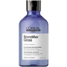 شامپو درخشان کننده موهای بلوند حرفه ای لورال سری اکسپرت LOreal Blondifier Gloss حجم 300 میلی لیتر