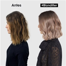 شامپو درخشان کننده موهای بلوند حرفه ای لورال سری اکسپرت LOreal Blondifier Gloss حجم 300 میلی لیتر