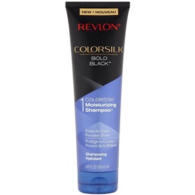شامپو مراقبت از موهای مشکی رولون Revlon Colorsilk Bold Black حجم 250 میلی لیتر