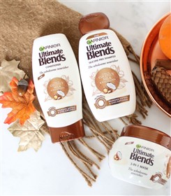 نرم کننده موی مغذی شیر نارگیل و ماکادمیای گارنیه Garnier Wholesome Nourisher حجم 360 میلی لیتر
