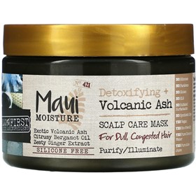 ماسک موی سم زدا و پاکسازی خاکستر آتشفشانی مائوئی Maui Volcanic Ash وزن 340 گرم