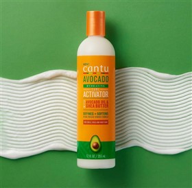 کرم فر کننده موی آووکادوی کانتو Cantu Hydrating Curl Activator حجم 355 میلی لیتر