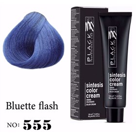 رنگ مو بلک پروفشنال لاین شماره F555 فلش آبی Black Professional Line