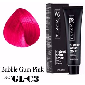 رنگ مو بلک پروفشنال لاین شماره GL-C3 صورتی آدامسی Black Professional Line