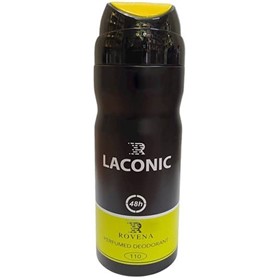 اسپری دئودورانت روونا کد 110 رایحه عطر مردانه لاگوست زرد حجم 250 میلی لیتر
